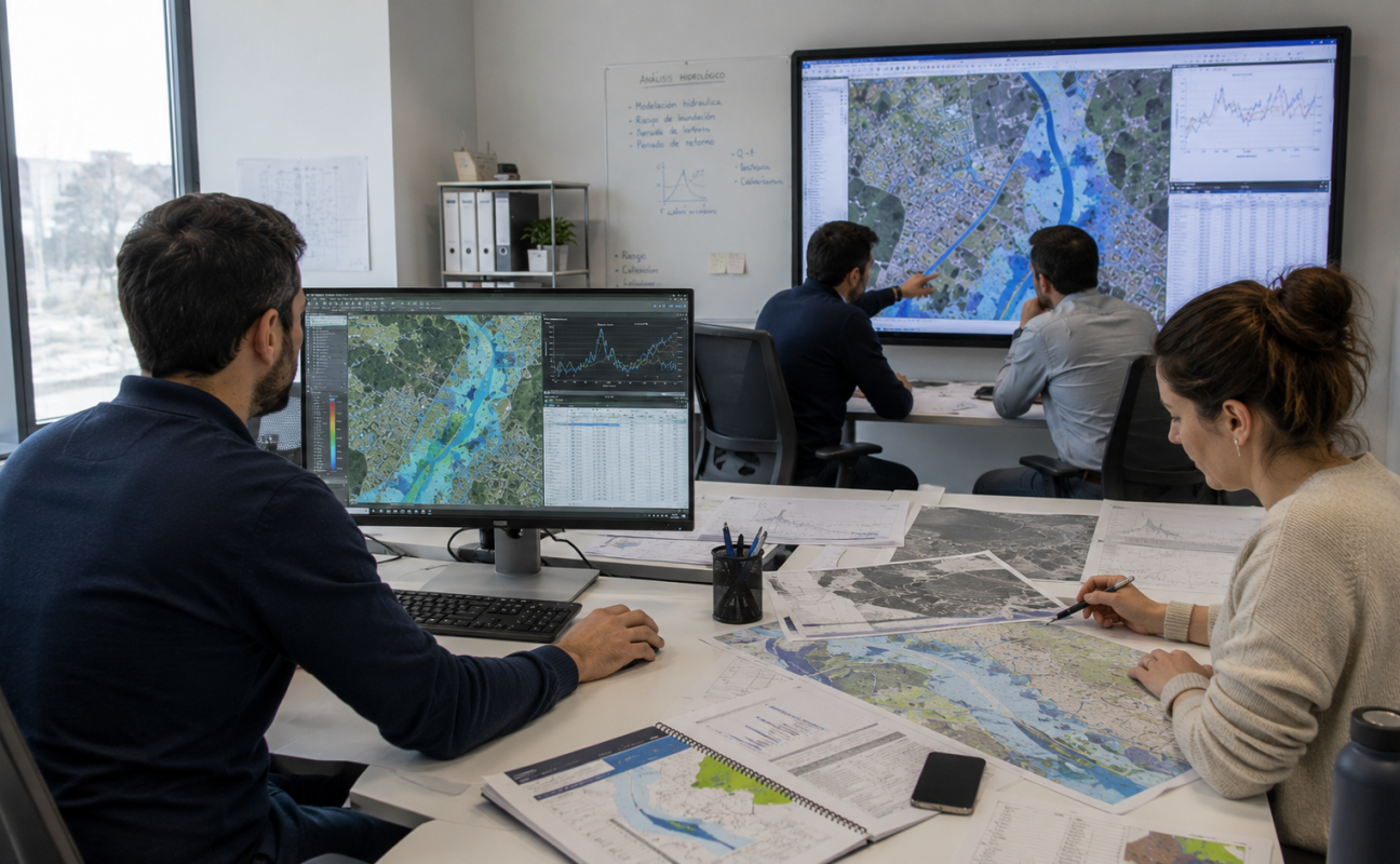 VKM Estudios Inundabilidad · Estudios de Inundabilidad y Análisis de Riesgos Hidráulicos para Proyectos, Terrenos y Actividades en Barcelona