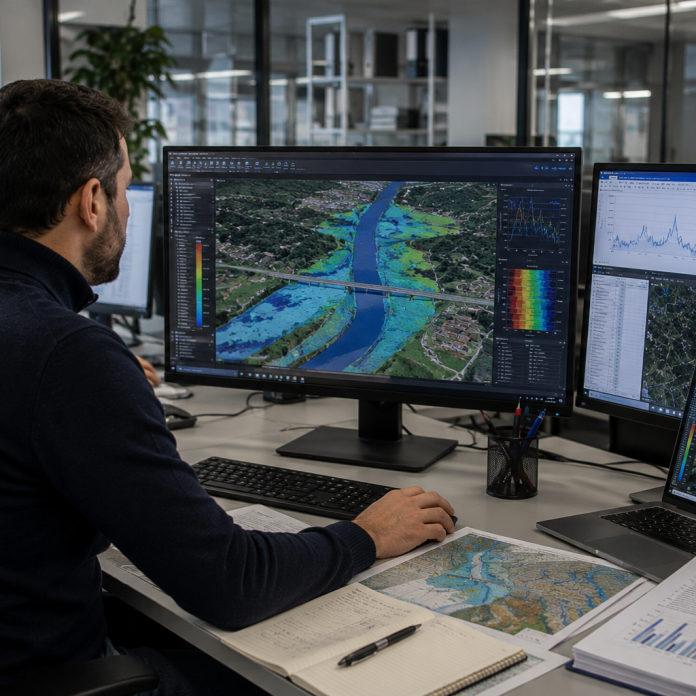 Modelización Hidráulica y Simulación Fluvial en Barcelona